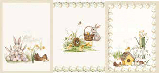 Set 3 Strofinacci in Cotone Linea Oro Pasquale - Biancheria da sogno Pedata