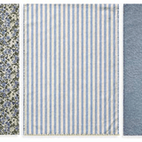 Set 3 Strofinacci in Microspugna 45x65 Maestri Cotonieri Pandora - Biancheria da sogno Pedata