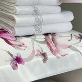 Set 5 Pezzi Asciugamani Blumarine Risveglio - Biancheria da sogno Pedata