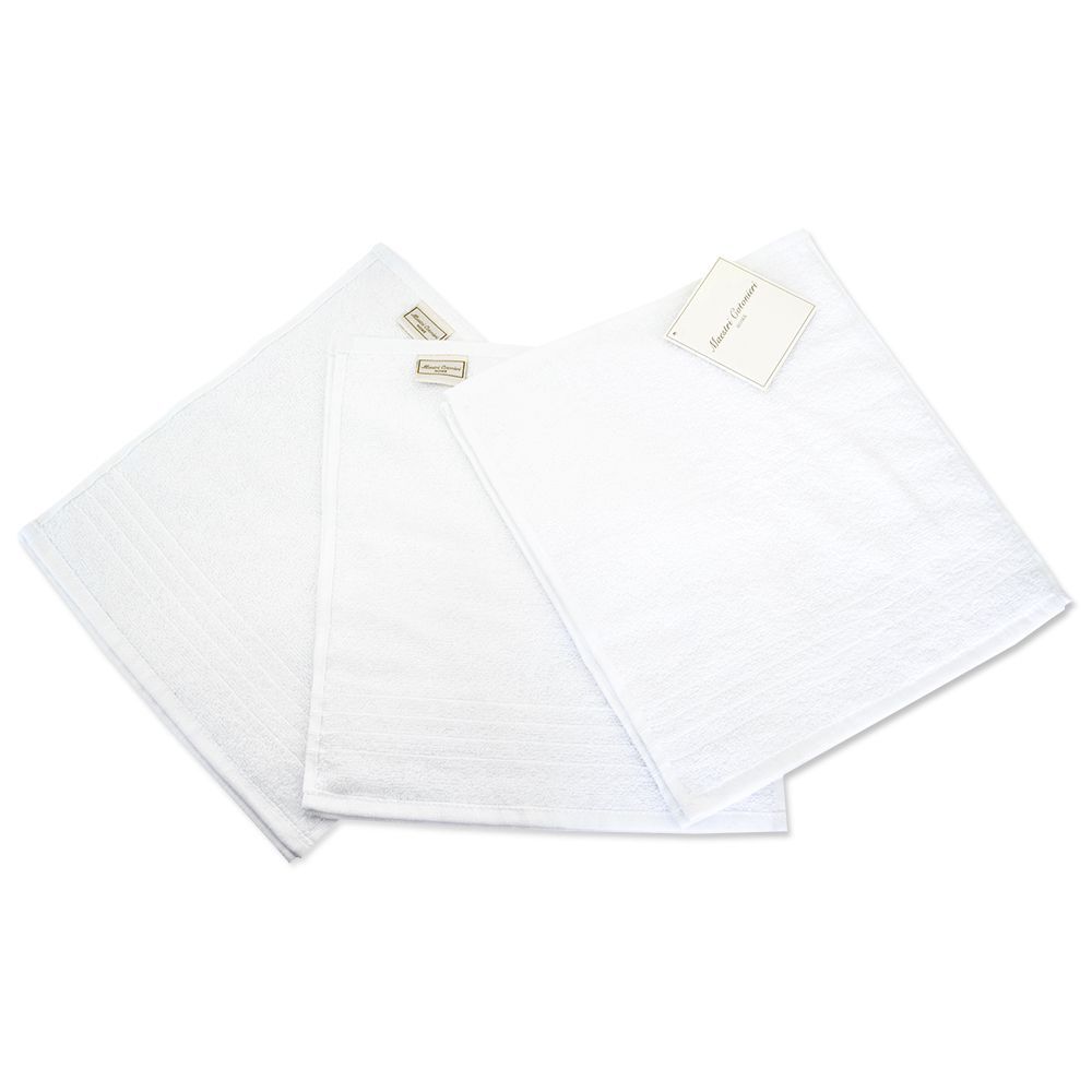 Set 6 Lavette 30x30cm Maestri Cotonieri Unita - Biancheria da sogno Pedata