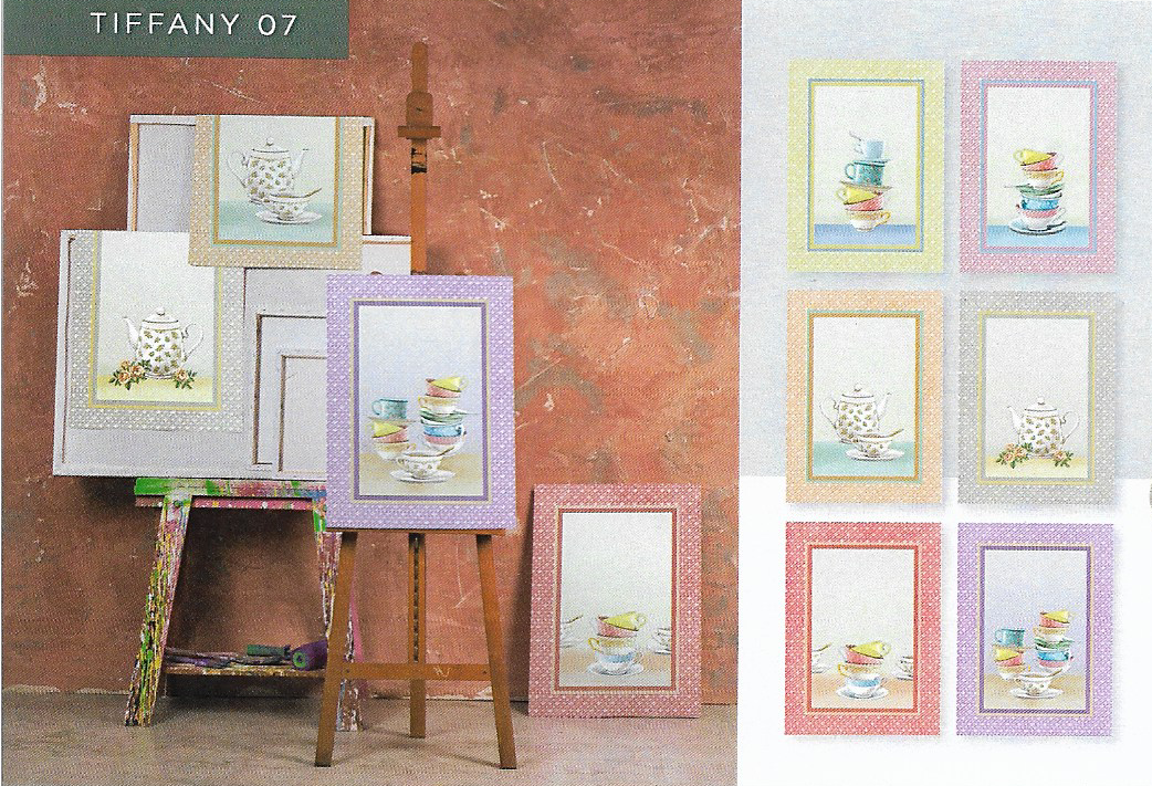 Set 6 Strofinacci in Cotone 50x70 Vingi Tiffany - Biancheria da sogno Pedata