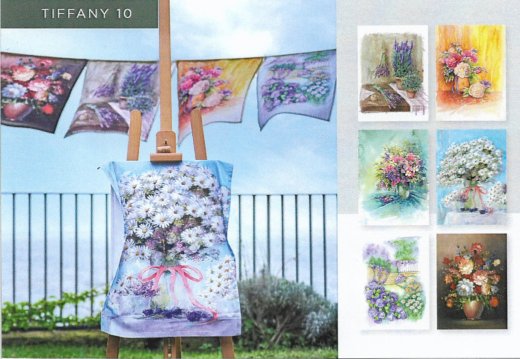 Set 6 Strofinacci in Cotone 50x70 Vingi Tiffany - Biancheria da sogno Pedata