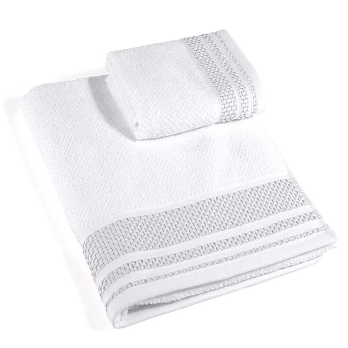 Set Asciugamani 1+1 Caleffi Gim - Biancheria da sogno Pedata