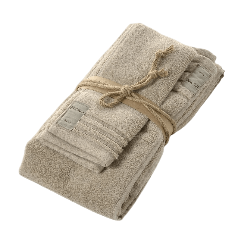 Set Asciugamani 1+1 Fazzini Coccola - Biancheria da sogno Pedata