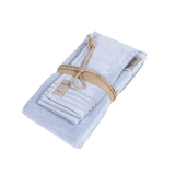 Set Asciugamani 1+1 Fazzini Coccola - Biancheria da sogno Pedata