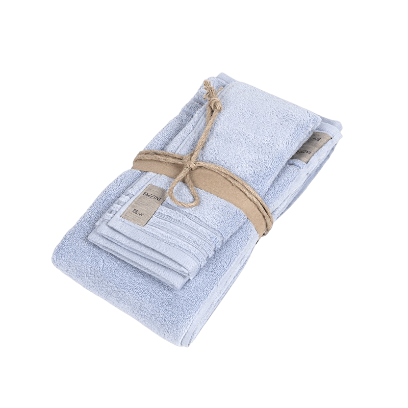 Set Asciugamani 1+1 Fazzini Coccola - Biancheria da sogno Pedata