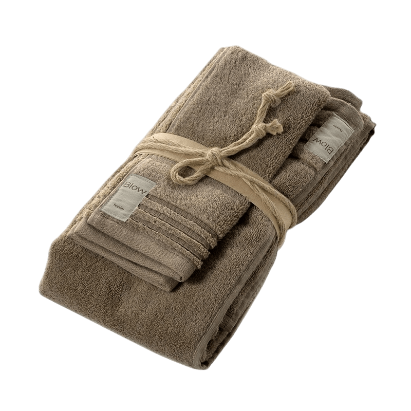 Set Asciugamani 1+1 Fazzini Coccola - Biancheria da sogno Pedata