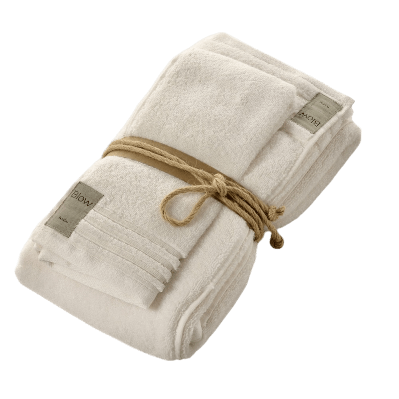 Set Asciugamani 1+1 Fazzini Coccola - Biancheria da sogno Pedata