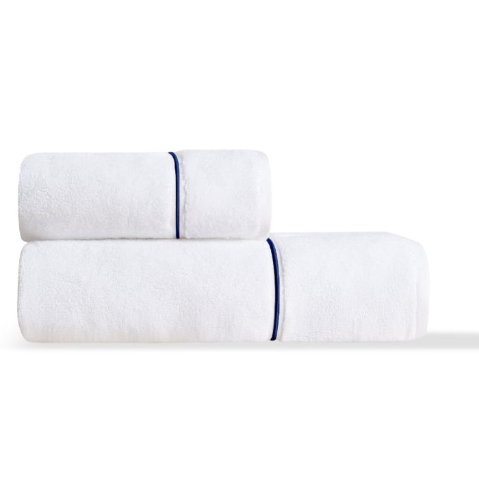 Set Asciugamani 1+1 Queen Maestri Cotonieri - Biancheria da sogno Pedata