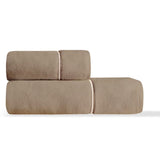 Set Asciugamani 1+1 Queen Maestri Cotonieri - Biancheria da sogno Pedata