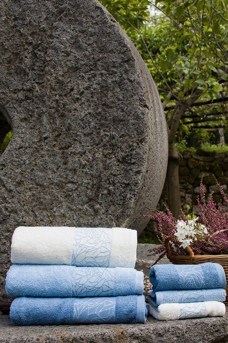 Set Asciugamani 3+3 Neith Ariel - Biancheria da sogno Pedata