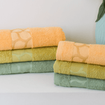 Set Asciugamani 3+3 Neith Chiffon - Biancheria da sogno Pedata