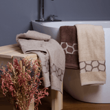 Set Asciugamani 3+3 Neith Chiffon - Biancheria da sogno Pedata