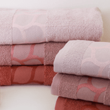 Set Asciugamani 3+3 Neith Chiffon - Biancheria da sogno Pedata