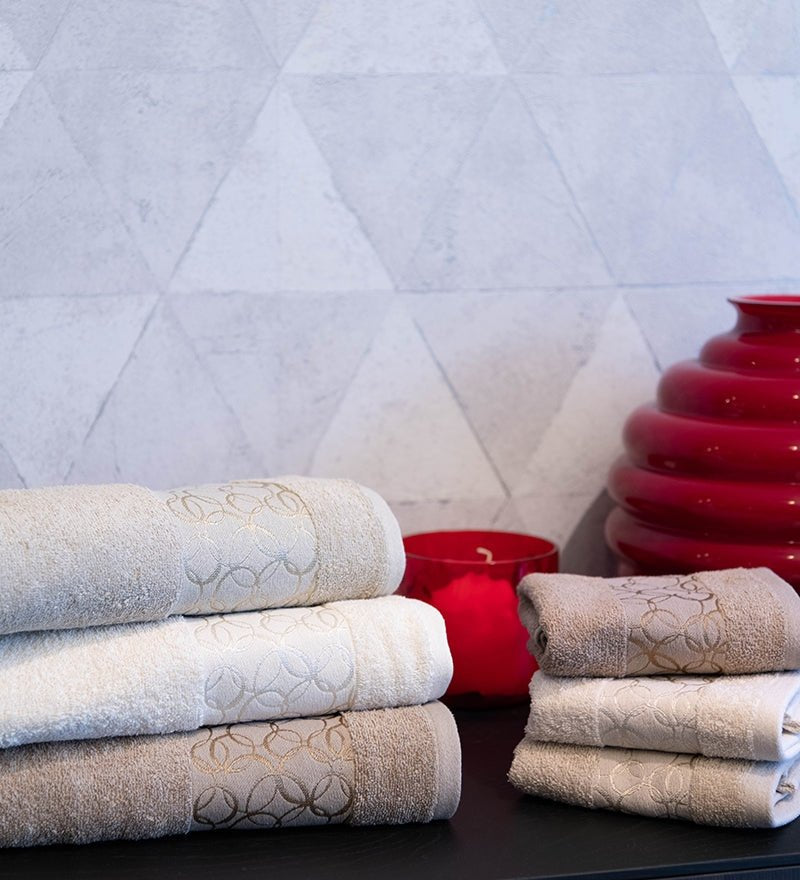 Set Asciugamani 3+3 Neith Cristin - Biancheria da sogno Pedata