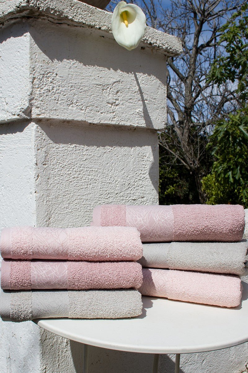 Set Asciugamani 3+3 Neith Flavia - Biancheria da sogno Pedata