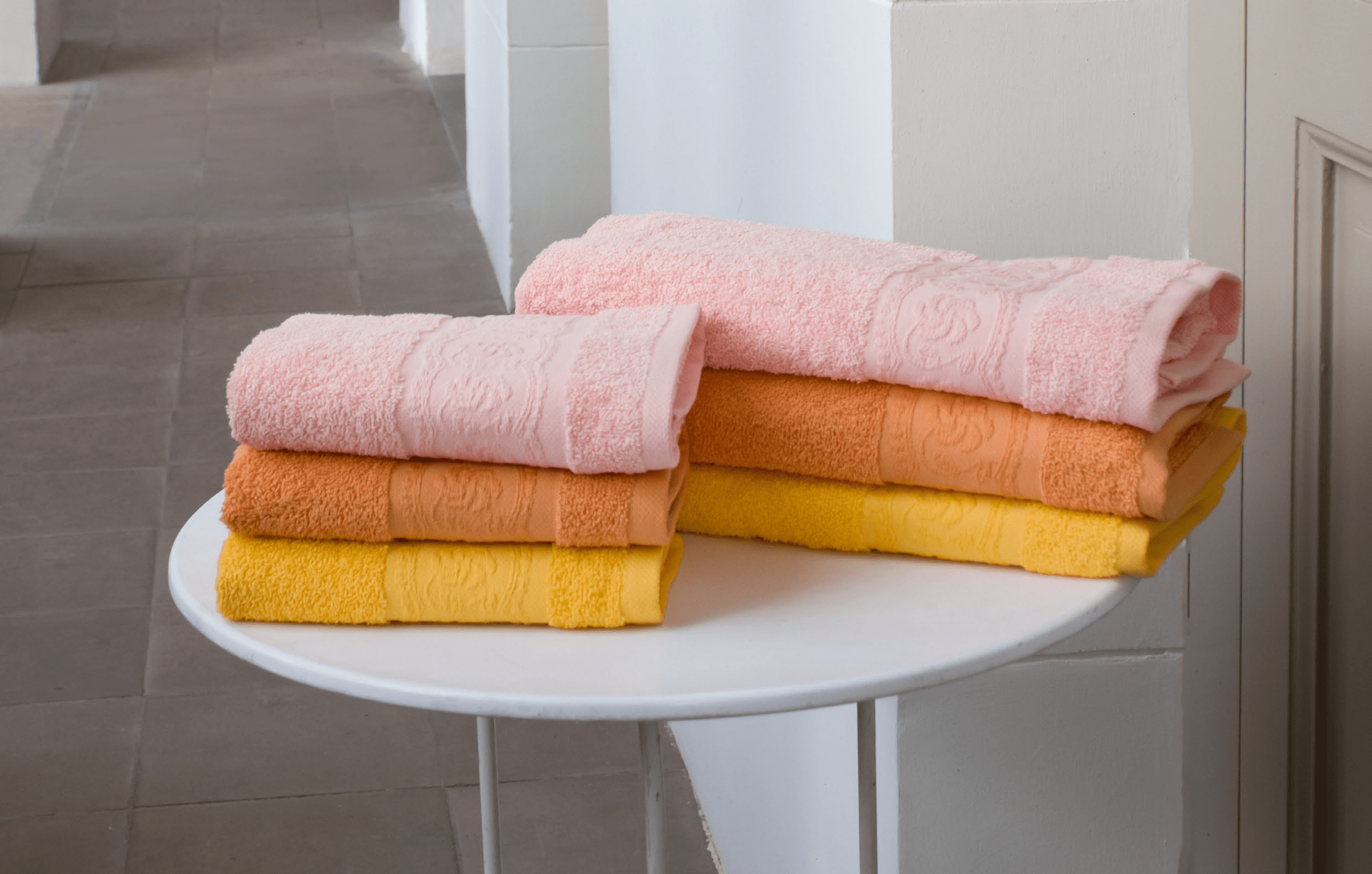 Set Asciugamani 3+3 Neith Gessica - Biancheria da sogno Pedata