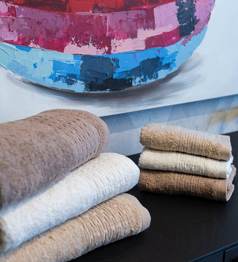 Set Asciugamani 3+3 Neith Giuliana - Biancheria da sogno Pedata