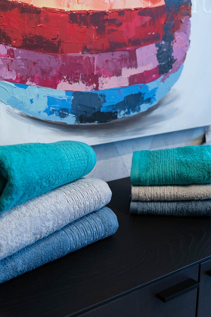 Set Asciugamani 3+3 Neith Giuliana - Biancheria da sogno Pedata