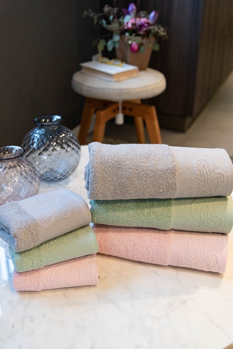 Set Asciugamani 3+3 Neith Roberta - Biancheria da sogno Pedata