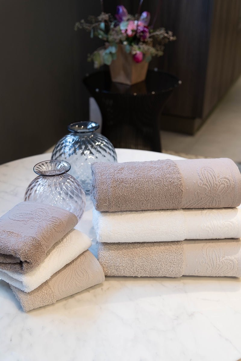 Set Asciugamani 3+3 Neith Roberta - Biancheria da sogno Pedata