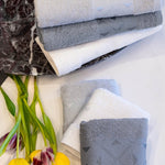 Set Asciugamani 3+3 Neith Rubina - Biancheria da sogno Pedata