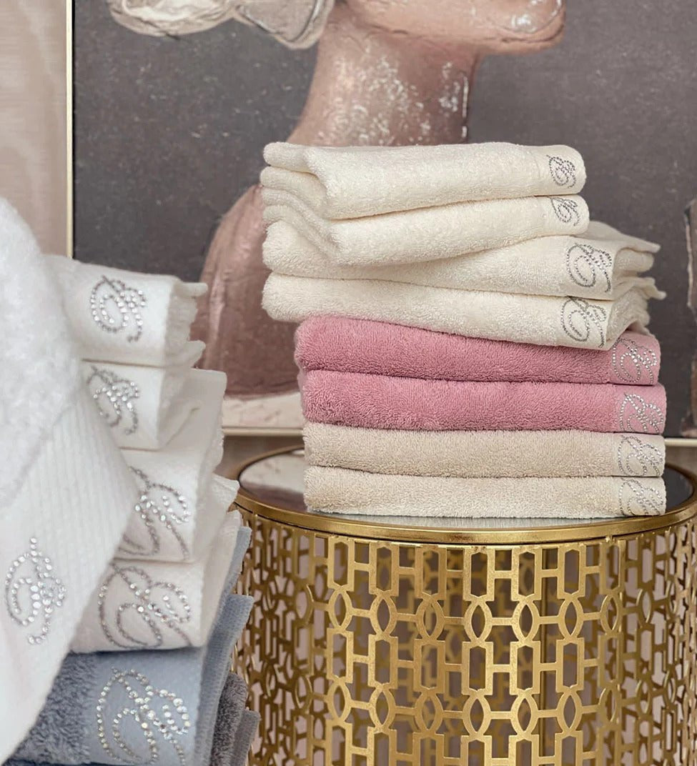 Set Asciugamani Benessere Blumarine - Biancheria da sogno Pedata