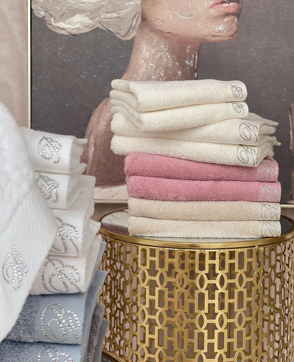 Set Asciugamani Benessere Blumarine - Biancheria da sogno Pedata