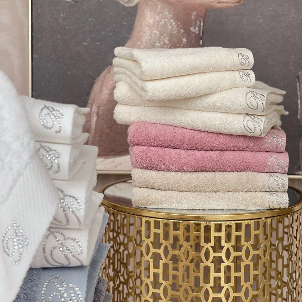 Set Asciugamani Benessere Blumarine - Biancheria da sogno Pedata