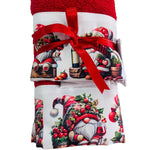 Set Asciugamani Natalizi Spugna 1+1 Fantasia - Biancheria da sogno Pedata