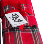 Set Asciugamani Natalizi Spugna 1+1 Fantasia - Biancheria da sogno Pedata