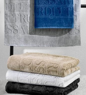 Set Asciugamani Overlogo Trussardi - Biancheria da sogno Pedata