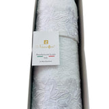 Set Asciugamani Spugna 1+1 Rebecca - Biancheria da sogno Pedata