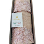 Set Asciugamani Spugna 1+1 Rebecca - Biancheria da sogno Pedata