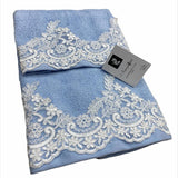 Set Asciugamani Spugna 1+1 Sharin - Biancheria da sogno Pedata