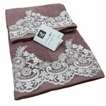 Set Asciugamani Spugna 1+1 Sharin - Biancheria da sogno Pedata