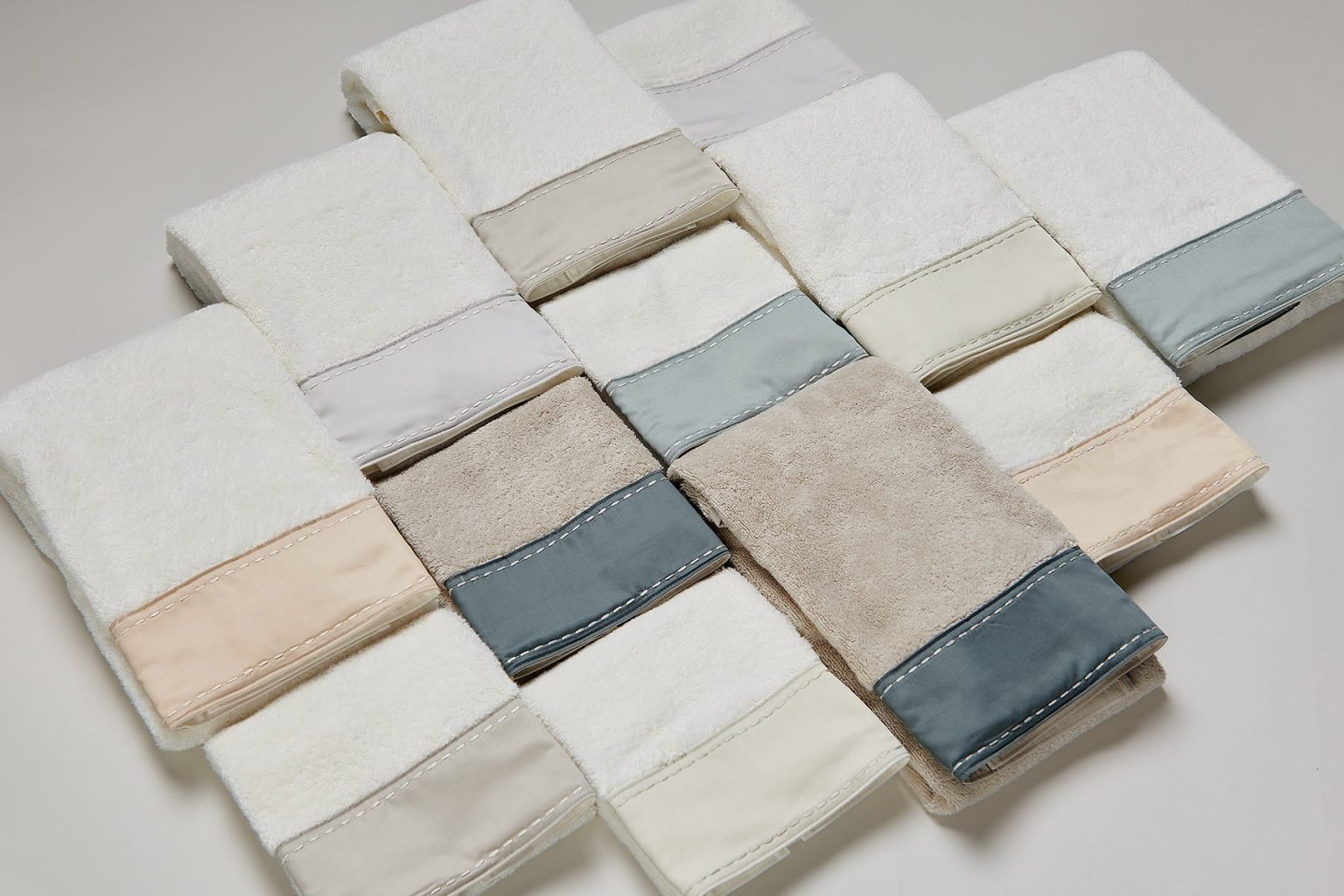 Set Asciugamani Tracce Mastro Raphael - Biancheria da sogno Pedata