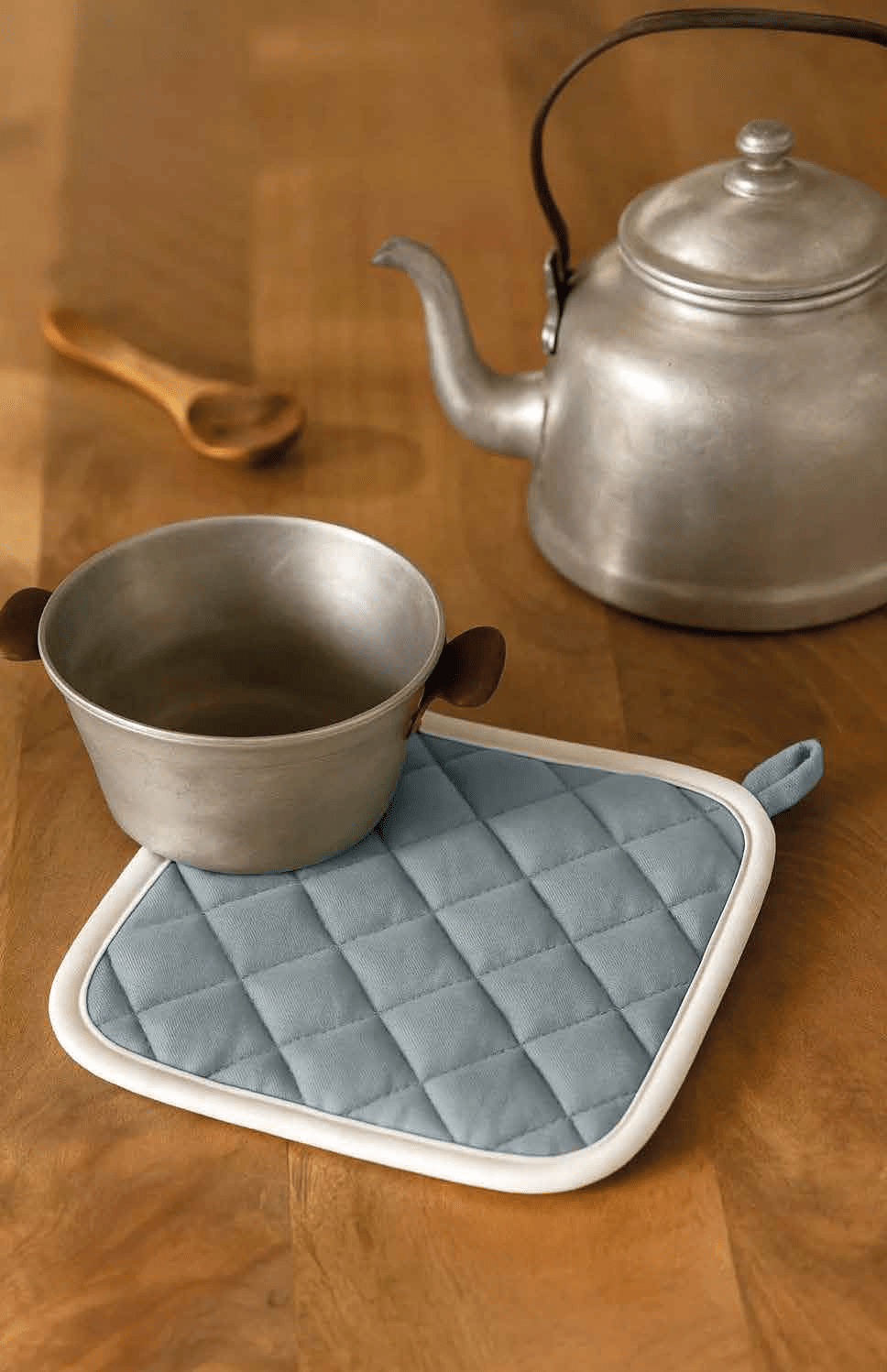 Set da 2 Presine Maestri Cotonieri India - Biancheria da sogno Pedata