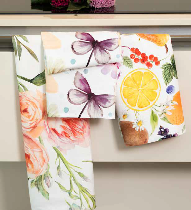 Set Da 3 Strofinacci Neith Digitali - Biancheria da sogno Pedata