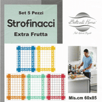 Set Da 5 Strofinacci in Cotone Botticelli Extra - Biancheria da sogno Pedata