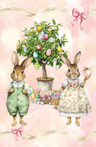 Set Da 6 Strofinacci Maestri Cotonieri Giardino Segreto - Biancheria da sogno Pedata