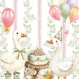 Set Da 6 Strofinacci Maestri Cotonieri Giardino Segreto - Biancheria da sogno Pedata