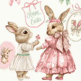 Set Da 6 Strofinacci Maestri Cotonieri Giardino Segreto - Biancheria da sogno Pedata