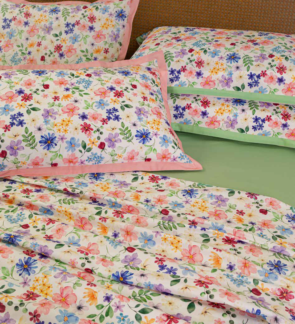 Set Lenzuola Matrimoniale Neith Viki - Biancheria da sogno Pedata