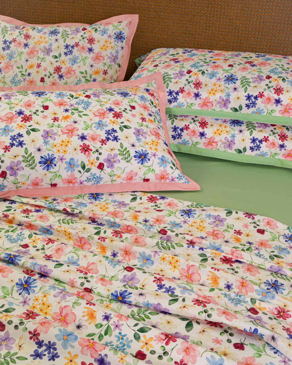 Set Lenzuola Matrimoniale Neith Viki - Biancheria da sogno Pedata