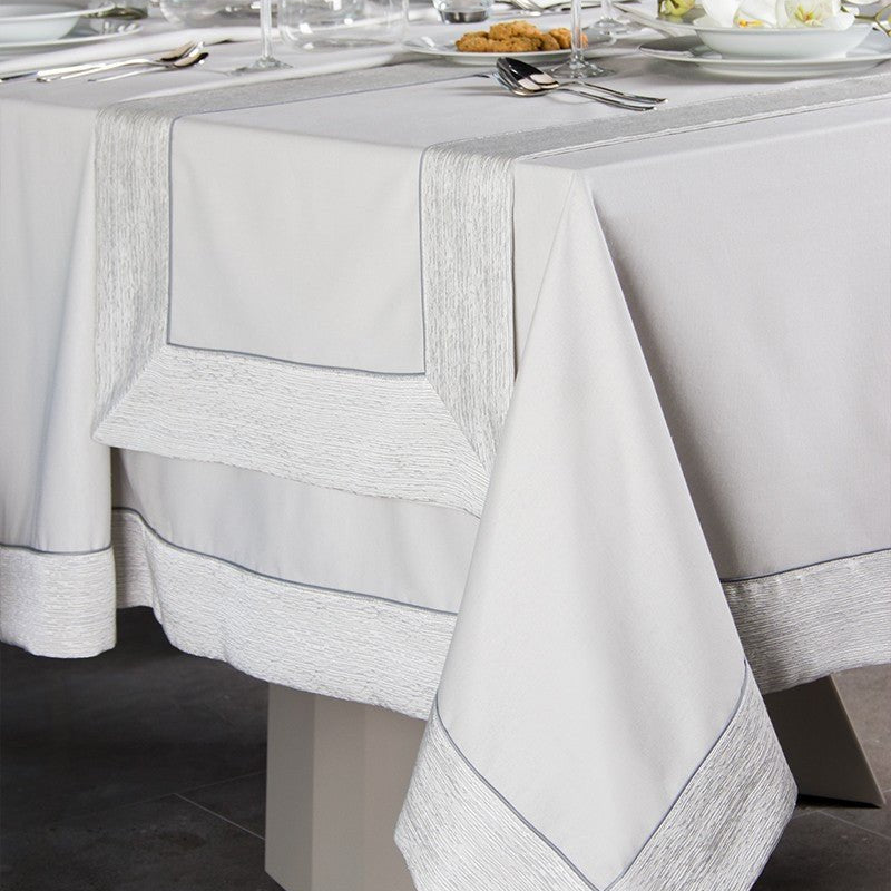 Set Tovaglia Battaglia Tanit x12 con Runner - Biancheria da sogno Pedata