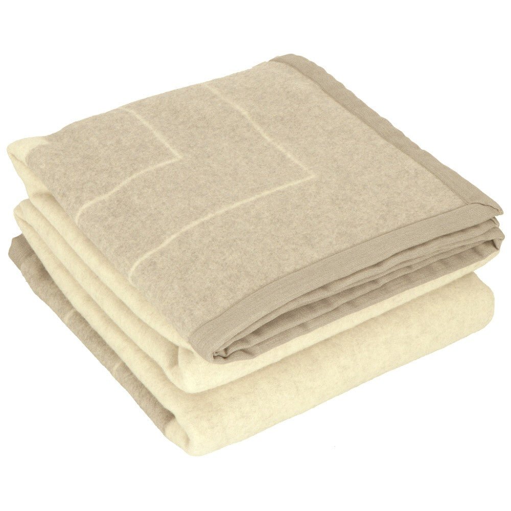 Somma Coperta Matrimoniale Lana Merino Swan - Biancheria da sogno Pedata