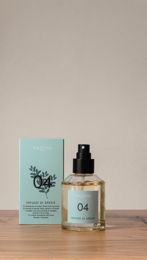 Spray per Ambiente Fazzini 100ml - Infuso di Spezie - Biancheria da sogno Pedata