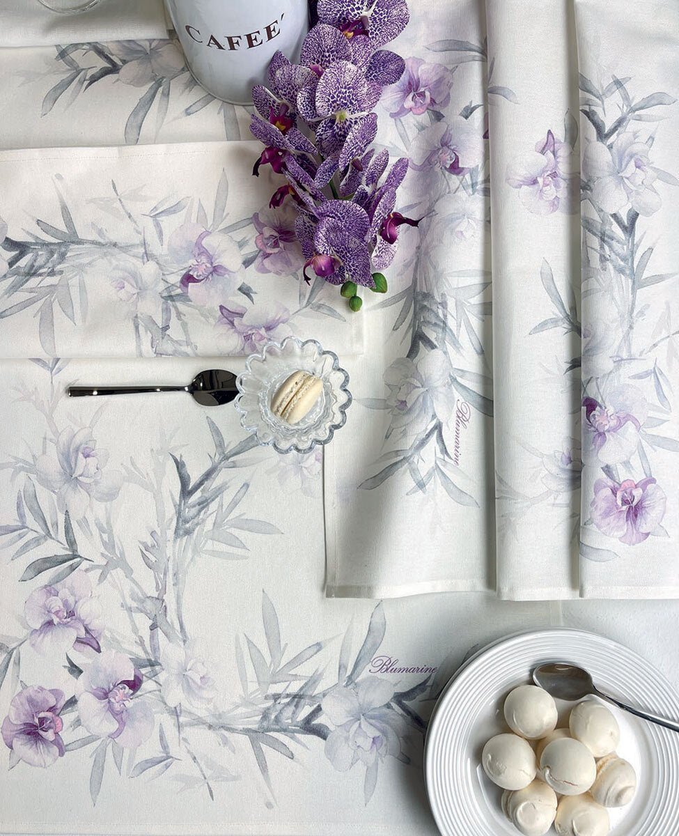 Strofinaccio 50x70 Blumarine Orchidea - Biancheria da sogno Pedata