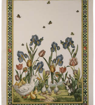 Strofinaccio 50x70 in Lino Tessitura Toscana Telerie Bunny - Biancheria da sogno Pedata